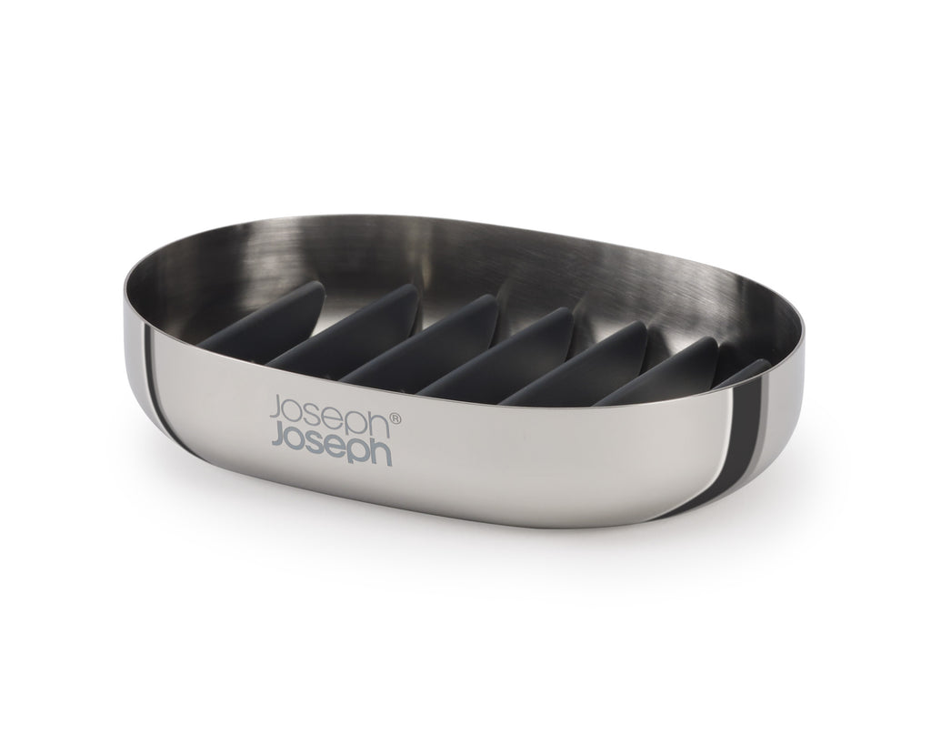 EasyStore™ Luxe Stainless-Steel Soap Dish