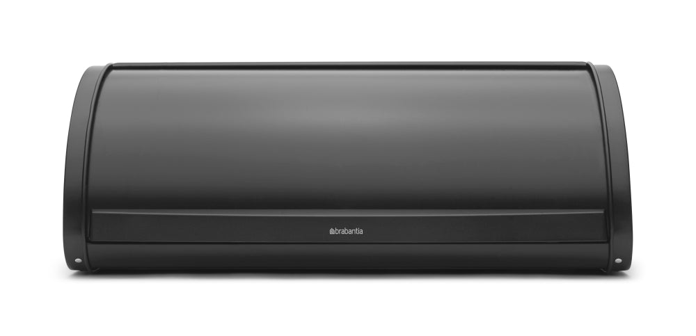 Roll Top Bread Bin - Matt Black