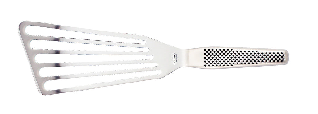Global GS-27 Fanned Slotted Spatula