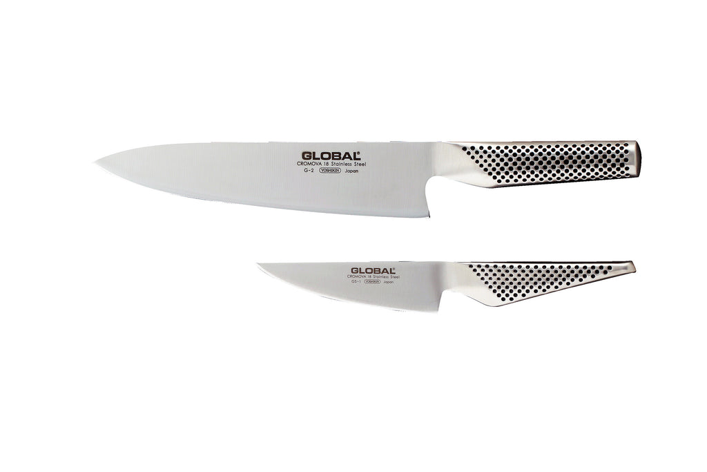 Global 2-Piece Boxed Kitchen Knife Set