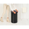 Laundry Bin 60 litre - Matt Black with Dark Grey Lid