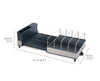 Extend™ Max Stainless-Steel Expandable Dish Drainer