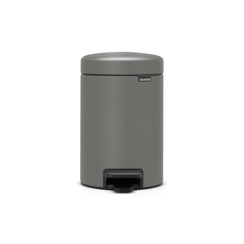 Pedal Bin NewIcon 3 Litre - Mineral Concrete Grey