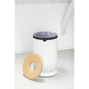 Laundry Bin 60 litre with Cork Lid - White