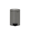 Pedal Bin NewIcon 3 Litre - Mineral Concrete Grey