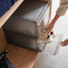 ShoeCase 2-piece Shoe Storage Box Grey