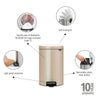 Pedal Bin NewIcon 20 Litre - Metallic Gold