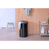 Laundry Bin 60 litre - Matt Black with Dark Grey Lid