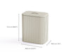 Tota Trio Luxe 90L Ecru Laundry Separation Basket