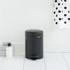 Pedal Bin NewIcon 3 Litre - Matt Black