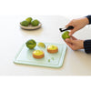 Tasty+ Swivel Food Peeler plus Zester - Fir Green