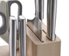 Elevate™ Fusion 5-piece Knife & Scissor Set with Beechwood Block