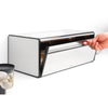 Bread Bin - Fall Front - Brilliant Steel