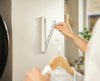 Orderly™ Retractable Hanging Rail Ecru