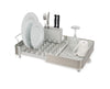 Extend™ Steel Expandable Dish Drainer Stone