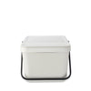 Sort & Go Stackable Waste Bin 20 litre - Light Grey