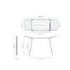 HangOn Drying Rack Too, 18 metres - White