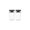 Tasty+ Stackable Canister, Set of 2 (2 x 0.15 litre) - Dark Grey