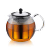 Assam Tea Press Stainless Steel Filter 1.5L - Chrome