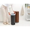 NewIcon Pedal Bin 30 litre Soft Closing Plastic Inner Bucket