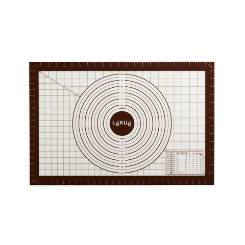 Non-stick Pastry Mat + measures - 60x40c