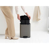 Bo Pedal Bin 12 Litre - Platinum
