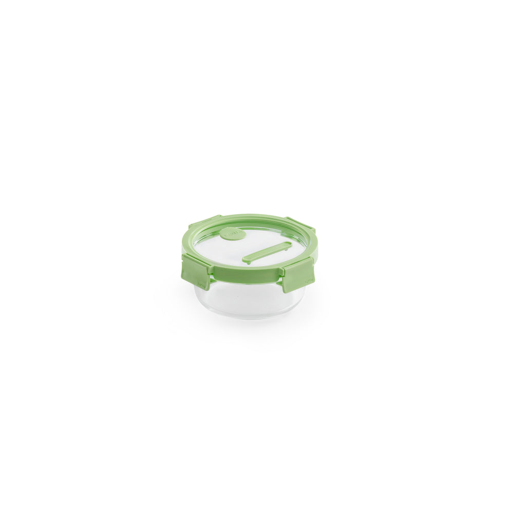 Glass leakproof Container Round - 650ml