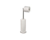 EasyStore™ Luxe 2-in-1 Stainless-Steel Toilet Roll Stand