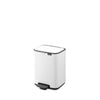 Bo Pedal Bin 4 litre - White
