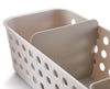 EasyStore™ Ecru Bathroom Storage Basket Slimline