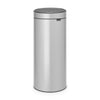 Touch Bin New 30 litre - Metallic Grey