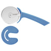 Spectrum Pizza Cutter - Silver Lake Blue