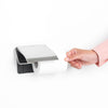 ReNew Toilet Roll Holder - Matt Steel