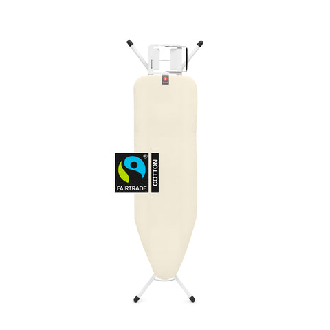 Ironing Board B 124x38 cm Steam Iron Rest - Ecru