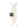 Ironing Board B 124x38 cm Steam Iron Rest - Ecru
