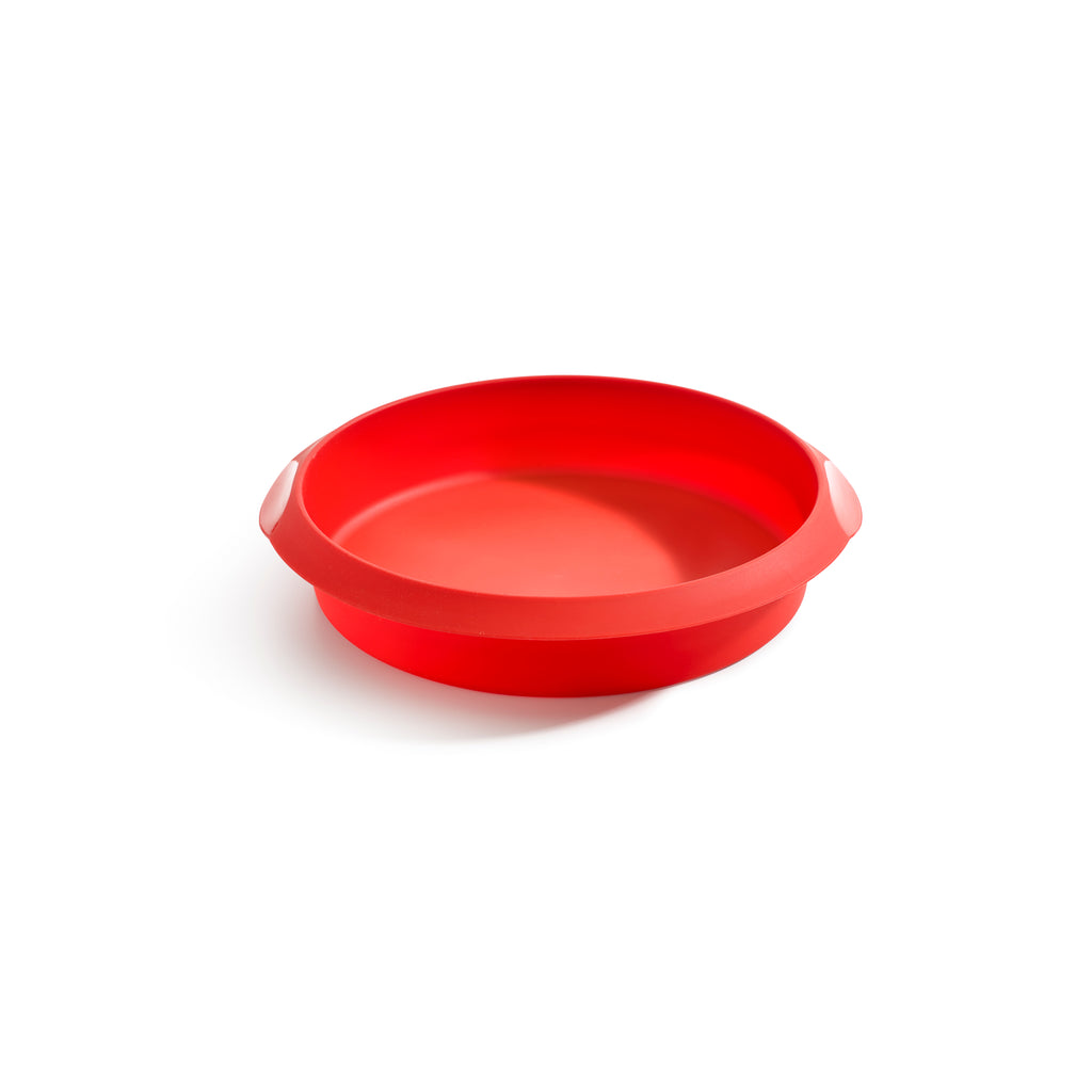 Round Cake  Mould - 24 cm - Red