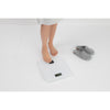 Battery Free Bathroom Scale - White