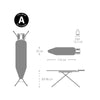Ironing Board A 110x30 cm Steam Iron Rest - Soothing Sea