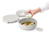 Make & Take Salad Bowl, 1.3 litre - Light Grey