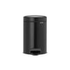 Pedal Bin NewIcon 3 Litre - Matt Black