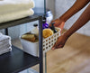 EasyStore™ Ecru Bathroom Storage Basket