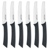 Spectrum Set of 6 Steak Knife Set - Black