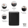 Bo Touch Bin 60 litre - Matt Black