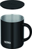 Vacuum Desktop Mug SS, 350ml, Black