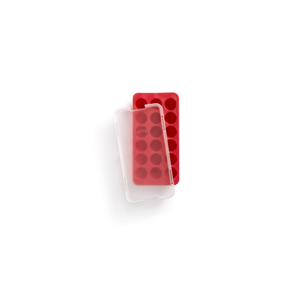 Microwave Pop Corn XL + 4 Bowls - Red