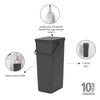 Sort & Go Waste Bin 40 litre - Grey