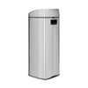 Touch Bin, 25 litre - Matt Steel Fingerprint Proof