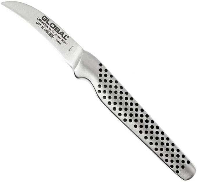Global GSF-34 Peeling Knife Curved/Birds Beak 5cm