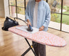 Glide Max Easy-Store Ironing Board (135cm) - Peach Blossom