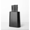 Tasty+ Knife Block with 5 Knives - Dark Grey